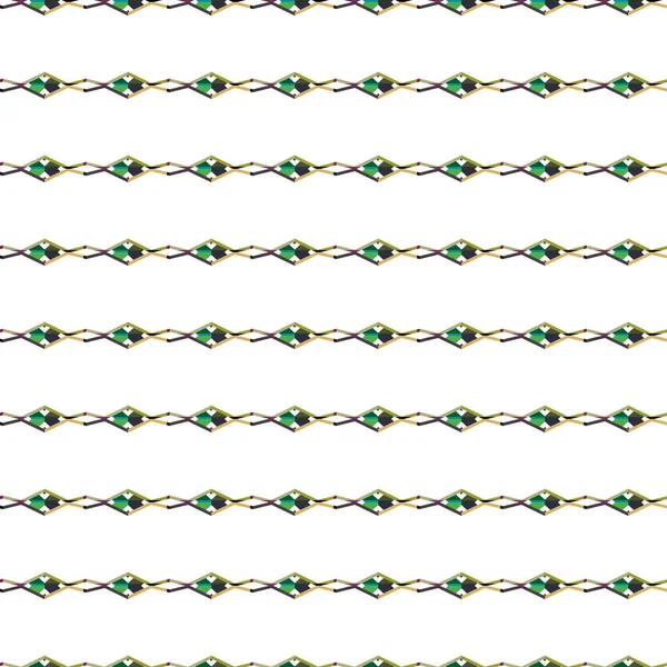 Vektör Çizimi Geometrik Dikişsiz Arkaplan — Stok Vektör