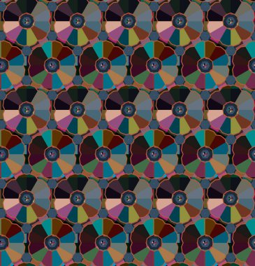  Soyut arkaplan. Kusursuz geometrik süslemeli desen.