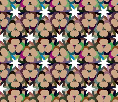  Soyut arkaplan. Kusursuz geometrik süslemeli desen.