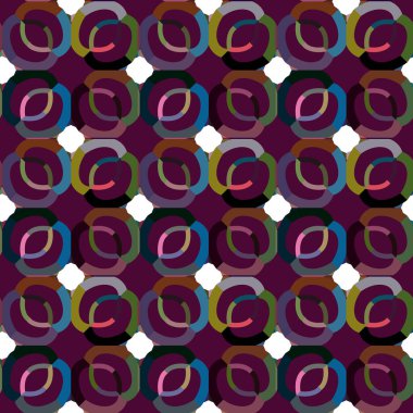 Kusursuz arkaplanı olan soyut grafik deseni