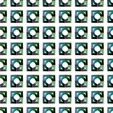 soyut kaleydoskop kumaş dikişsiz arkaplan, vektör illüstrasyonu