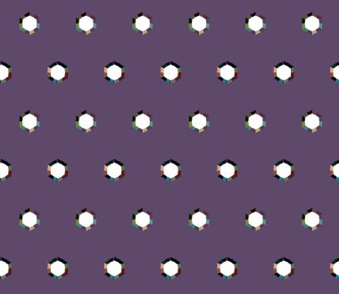 Kusursuz şablon, soyut duvar kağıdı, vektör illüstrasyonu 