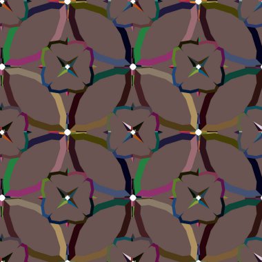  Soyut arkaplan. Kusursuz geometrik süslemeli desen.