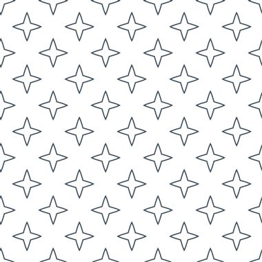 Süslü geometrik dikişsiz desen, vektör 