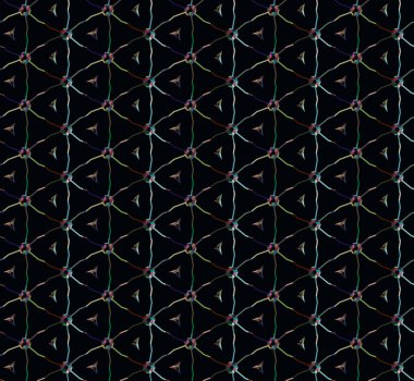 soyut kaleydoskop kumaş dikişsiz arkaplan, vektör illüstrasyonu