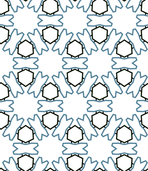 Fond Abstrait Motif Ornemental Géométrique Sans Couture — Image vectorielle