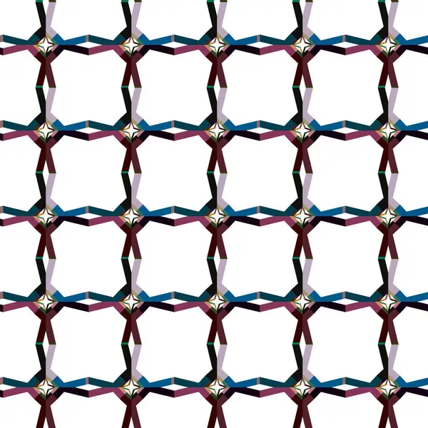 Abstrakte Vektorgrafik Geometrische Formen Textur Des Kopierraums — Stockvektor