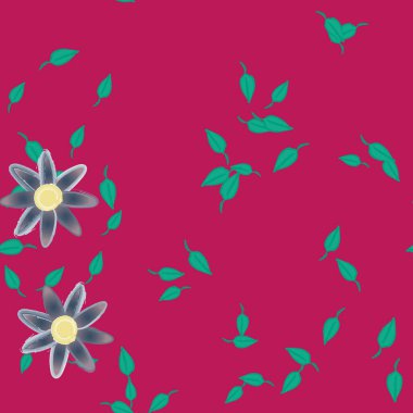 Çiçeksiz arka plan, vektör illüstrasyonu