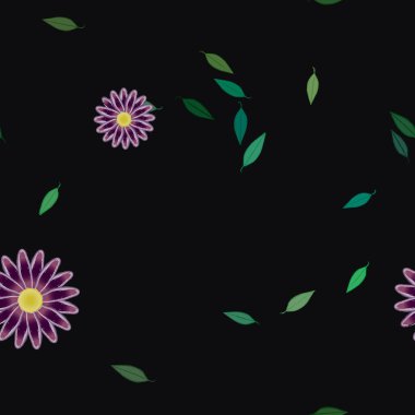 Çiçeksiz arka plan, vektör illüstrasyonu