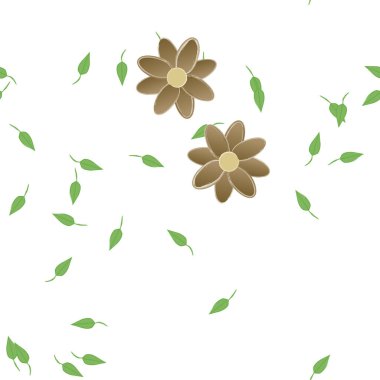 Çiçeksiz arka plan, vektör illüstrasyonu