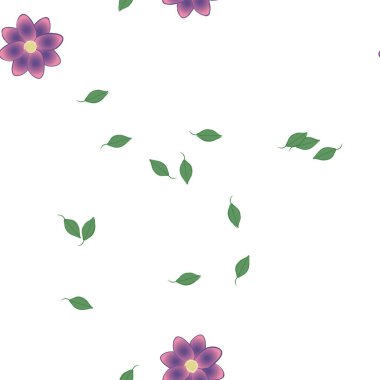 Çiçeksiz arka plan, vektör illüstrasyonu