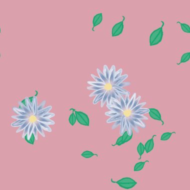 Çiçeksiz arka plan, vektör illüstrasyonu