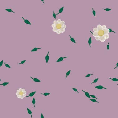 Çiçeksiz arka plan, vektör illüstrasyonu