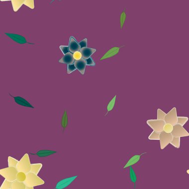 Çiçeksiz arka plan, vektör illüstrasyonu