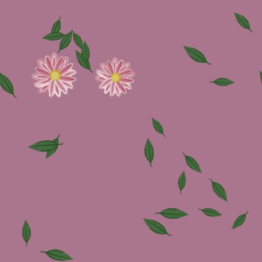 Çiçeksiz arka plan, vektör illüstrasyonu