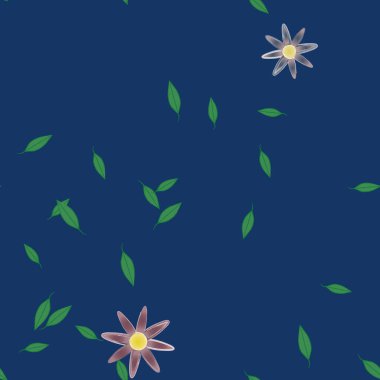 Çiçeksiz arka plan, vektör illüstrasyonu