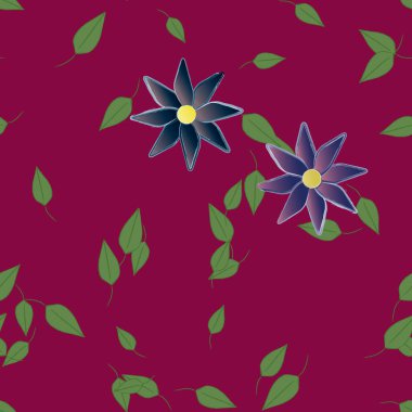 Çiçeksiz arka plan, vektör illüstrasyonu