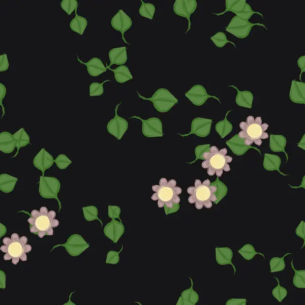 花序背景花的向量图 — 图库矢量图片
