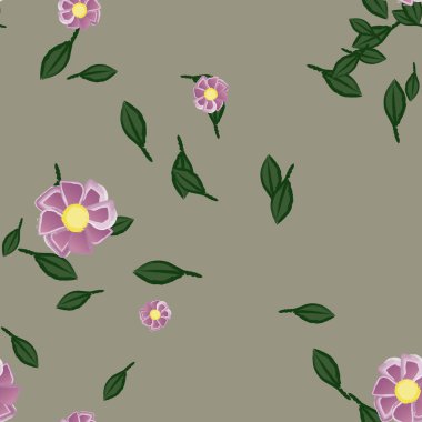 Çiçeksiz arka plan, vektör illüstrasyonu