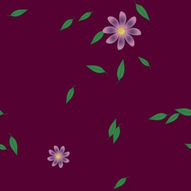 Çiçeksiz arka plan, vektör illüstrasyonu