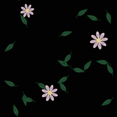 Çiçeksiz arka plan, vektör illüstrasyonu