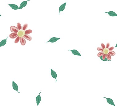 Çiçeksiz arka plan, vektör illüstrasyonu