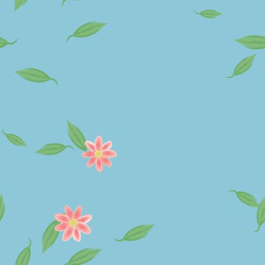 Çiçeksiz arka plan, vektör illüstrasyonu