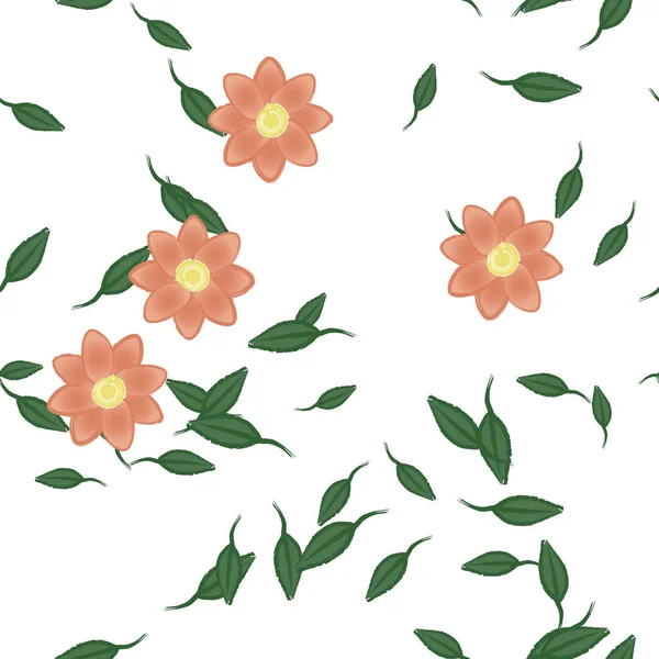 Çiçeksiz arka plan, vektör illüstrasyonu