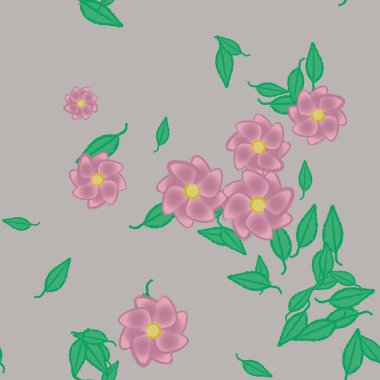 Çiçeksiz arka plan, vektör illüstrasyonu