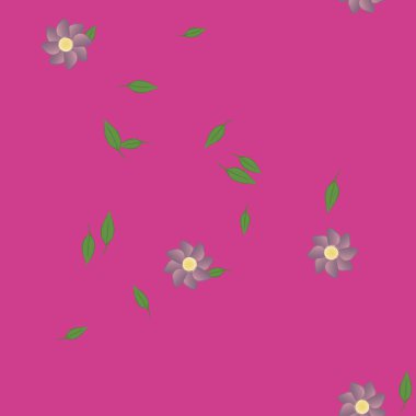 Çiçeksiz arka plan, vektör illüstrasyonu