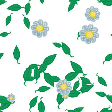 Çiçeksiz arka plan, vektör illüstrasyonu