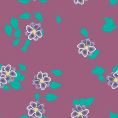 Çiçeksiz arka plan, vektör illüstrasyonu