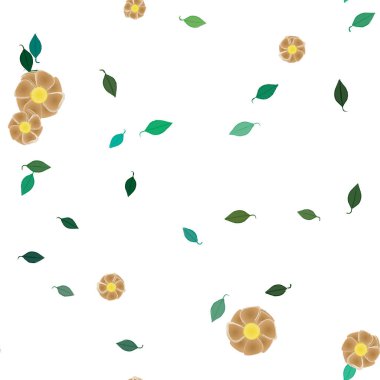 Çiçeksiz arka plan, vektör illüstrasyonu