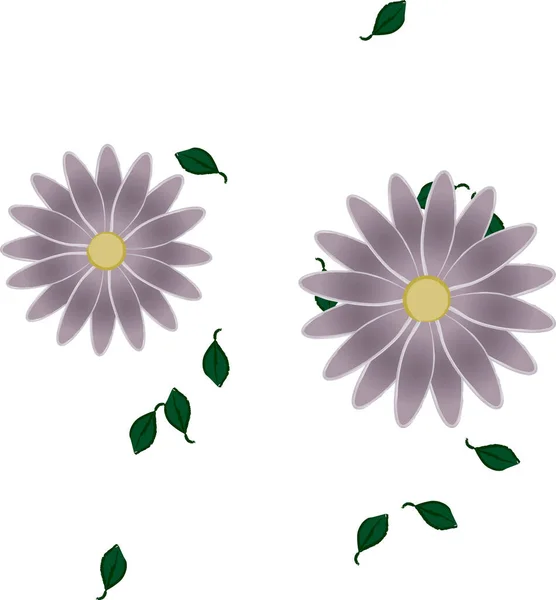 Hermoso Fondo Sin Costura Floral Ilustración Vectores — Vector de stock