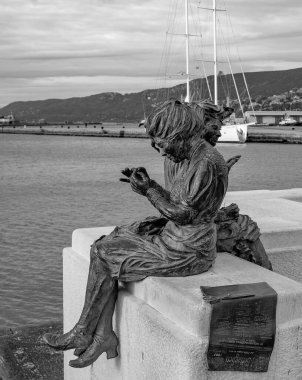 Trieste, İtalya - 30 Ekim 2019: 