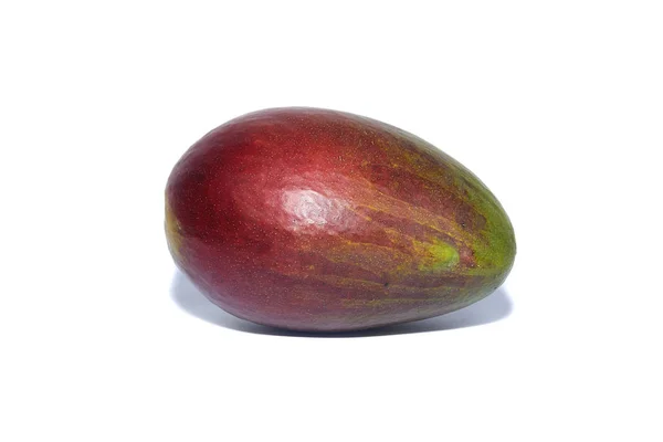 Egzotikus Gyümölcsök Fehér Háttérben Mango — Stock Fotó
