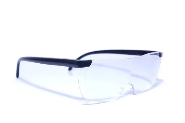 Gafas Protectoras Prueba Golpes Blanco Transparente — Foto de Stock