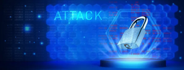 Concept Attack Computer Systems Hacking Elections Concept Hacker Attack Information — Stock Photo, Image