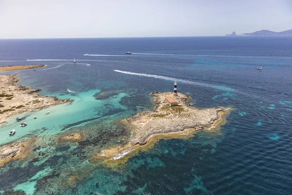 Formentera mer, espagne, vue aérienne Image En Vente