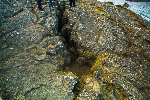Pingvellir Thingvellir Eine Stätte Des Historischen Und Kulturellen Nationalparks Südwesten — Stockfoto