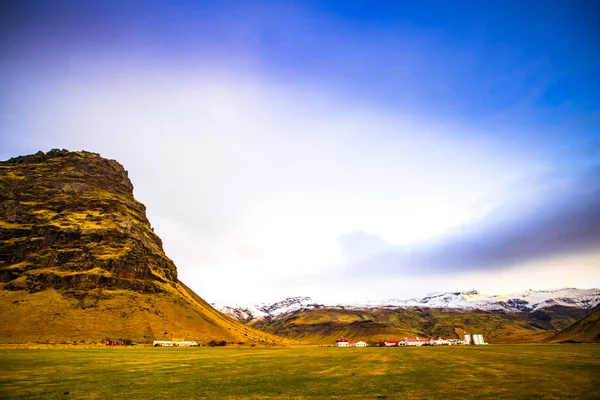 Eyjafjallajokull Island Mountain Glacier One Smaller Ice Caps Iceland North — Stock Photo, Image