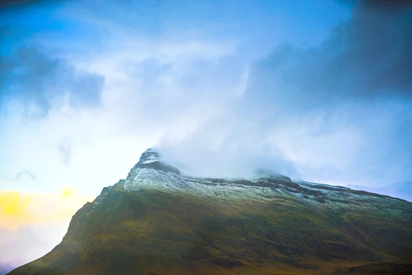 ルート1 またはリングロード リングベグル の側面図 自然景観の背景 アイスランド — ストック写真