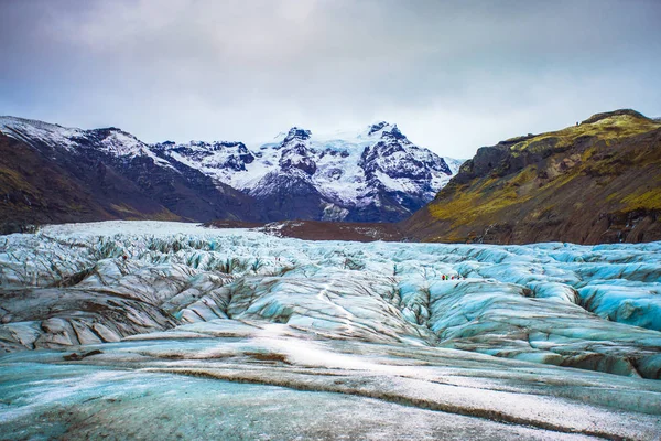Vatnajökull Nationalpark Tre Nationalparker Island Området Inkluderar Vatnajökull Glaciären Skaftafell — Stockfoto