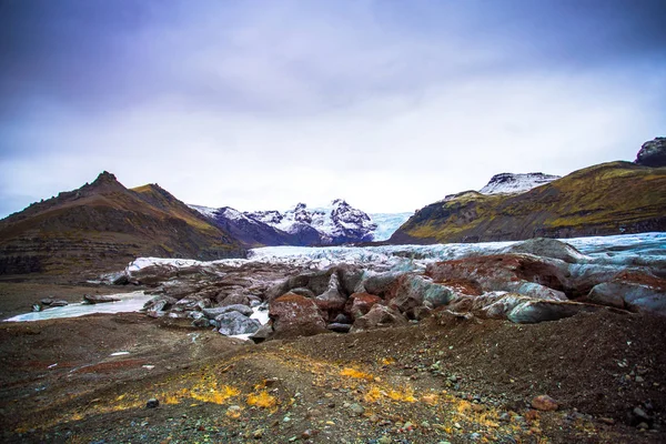 Parque Nacional Vatnajokull Uno Los Tres Parques Nacionales Islandia Área — Foto de Stock