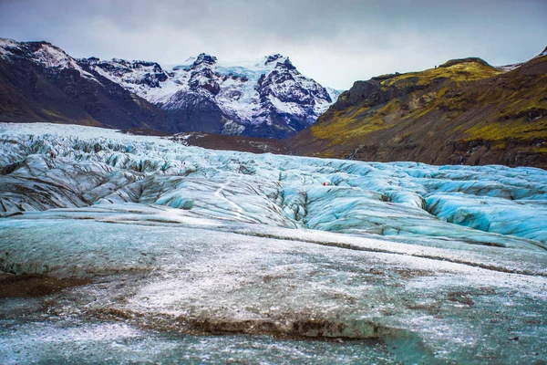 Vatnajökull Nationalpark Tre Nationalparker Island Området Inkluderar Vatnajökull Glaciären Skaftafell — Stockfoto