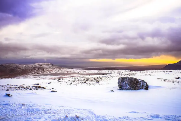 Geleira Vatnajokull Parque Nacional Vatnajokull Localização Explorador Cavernas Gelo Islândia — Fotografia de Stock