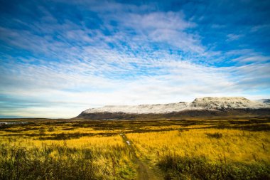  Route 1 veya Çevre Yolu (Hringvegur), İzlanda'nın yan görünümü