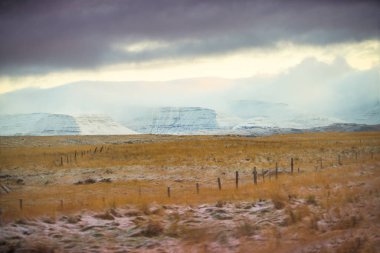  Route 1 veya Çevre Yolu (Hringvegur), İzlanda'nın yan görünümü