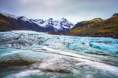 Vatnajokull Milli Parkı, İzlanda, alan üç ulusal parkları Vatnajokull buzul, Skaftafell ve Jokulsargljufur dahil