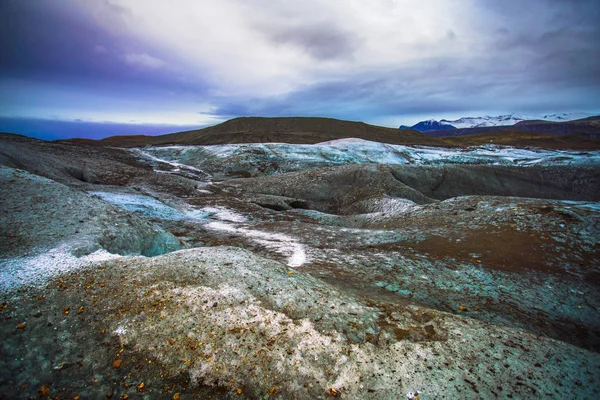 Parque Nacional Vatnajokull Dos Três Parques Nacionais Islândia Área Inclui — Fotografia de Stock